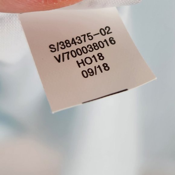 Athleta Ice Blue Soft Essence Handkerchief Hem Short Sleeve Tee sz M - Picture 7 of 7